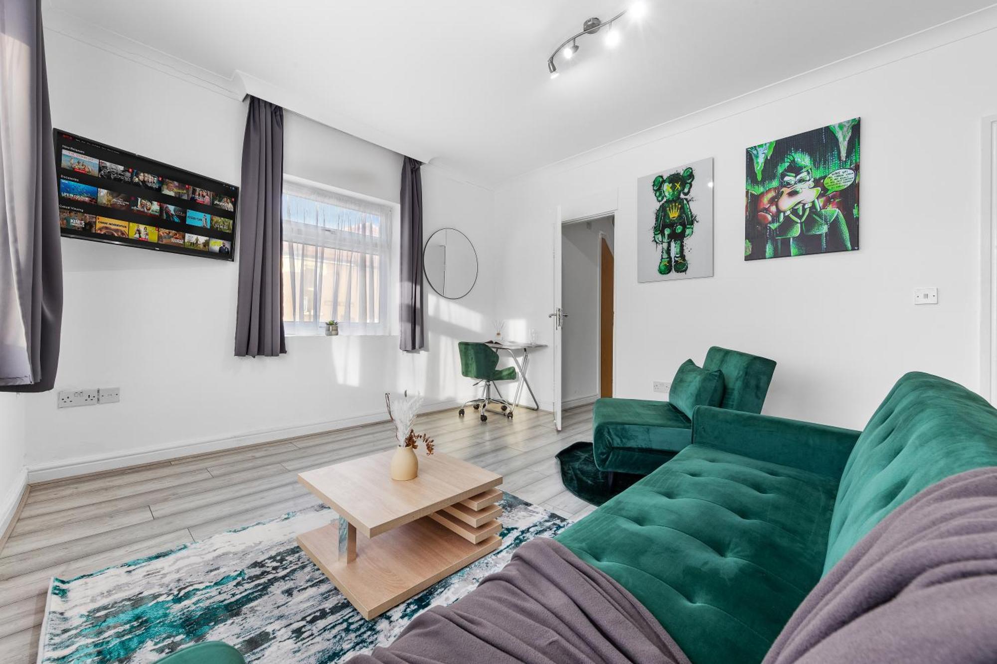 Green Hype - 10 Mins To Stadium - Sleeps 8 Londres Exterior foto